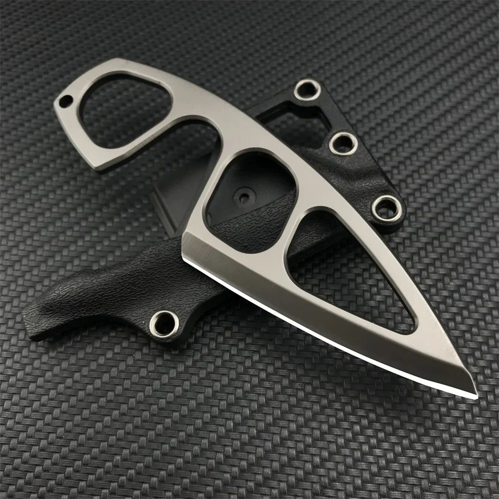 Edc Carry Pocket Knife - High Hardness Neck Knife 440C Blade