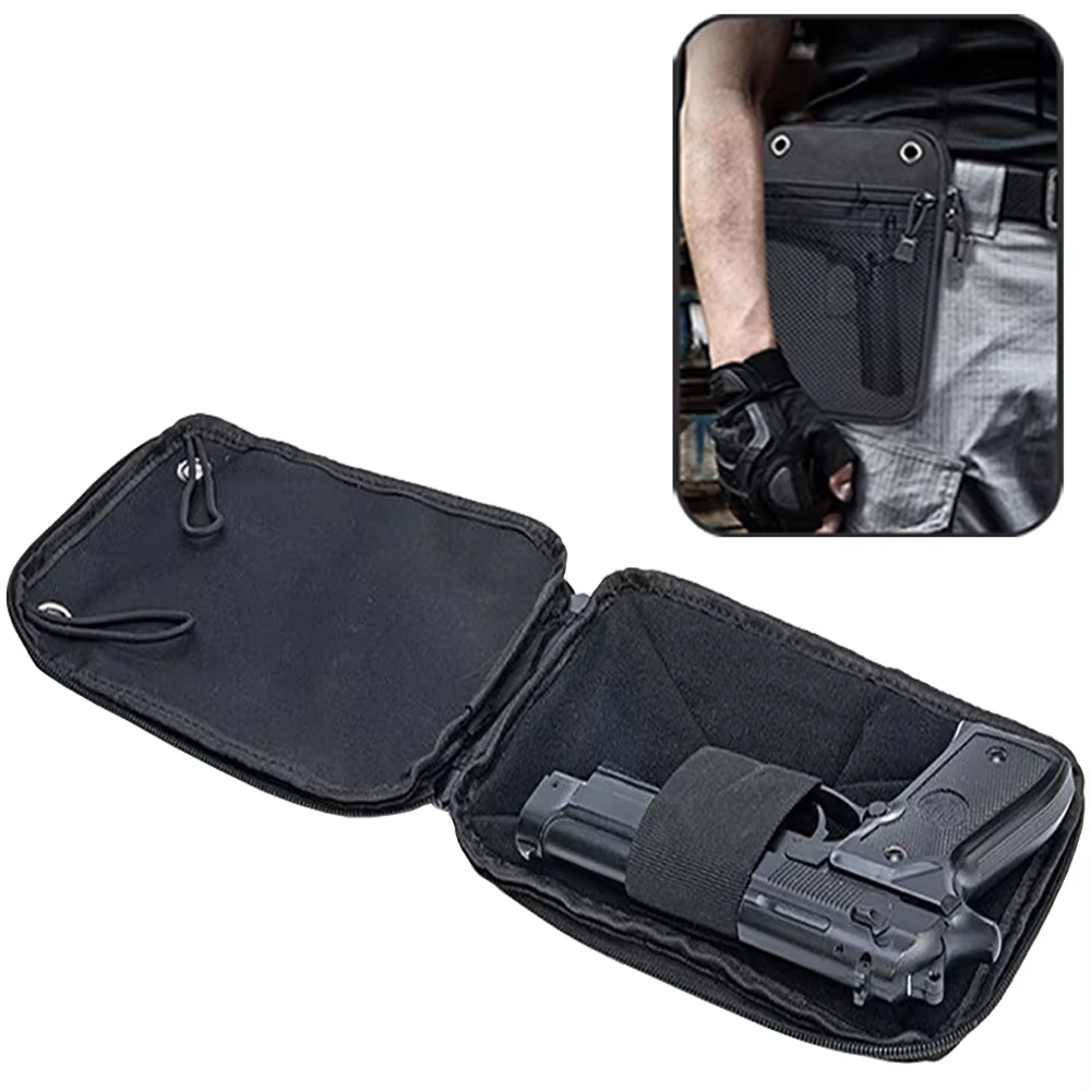 Edc Carry Fanny Pack - Molle Outdoor Tactical Concealed Gun Holster