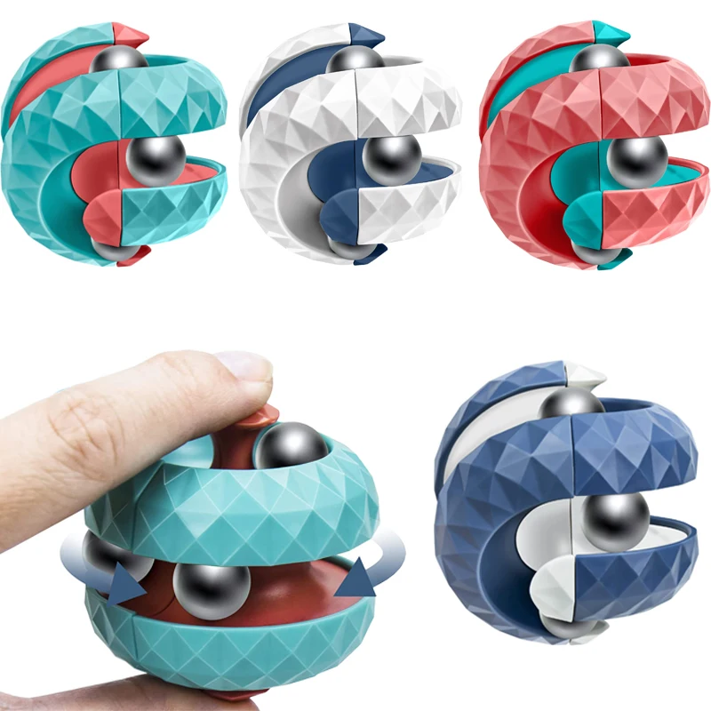 Fidget Spinner Bearing - Decompression Orbit Ball Cube Fidget Toy