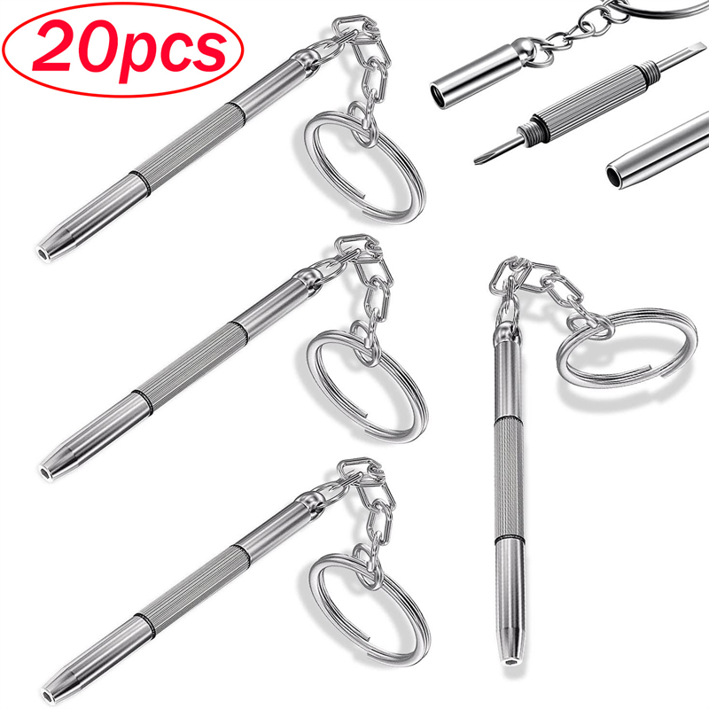 Micro Screwdriver Kit - Mini Hand Glasses Screwdrivers 3-in-1 Spectacle