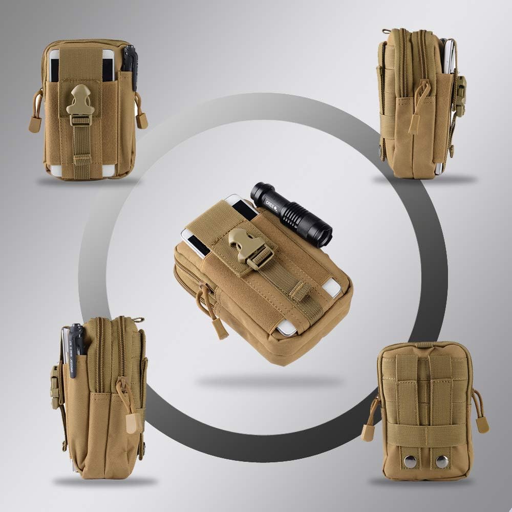 Tactical Molle Belt Pouch Mili - Edc Carry Holster recension och pris