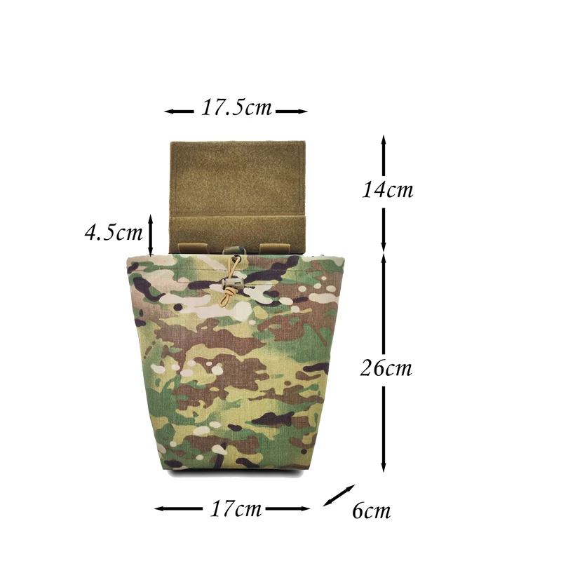 Tactical Foldable Pouch Airsof - Edc Deep Carry recension och pris