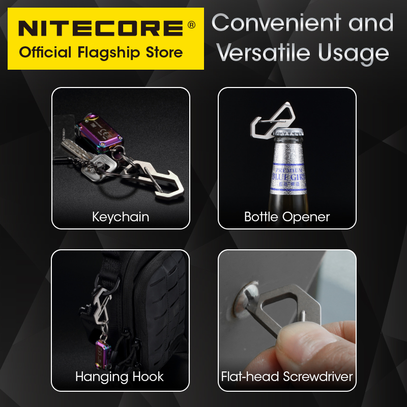 NITECORE NSH10 Multiuse Titani - Edc Carry Kit recension och pris