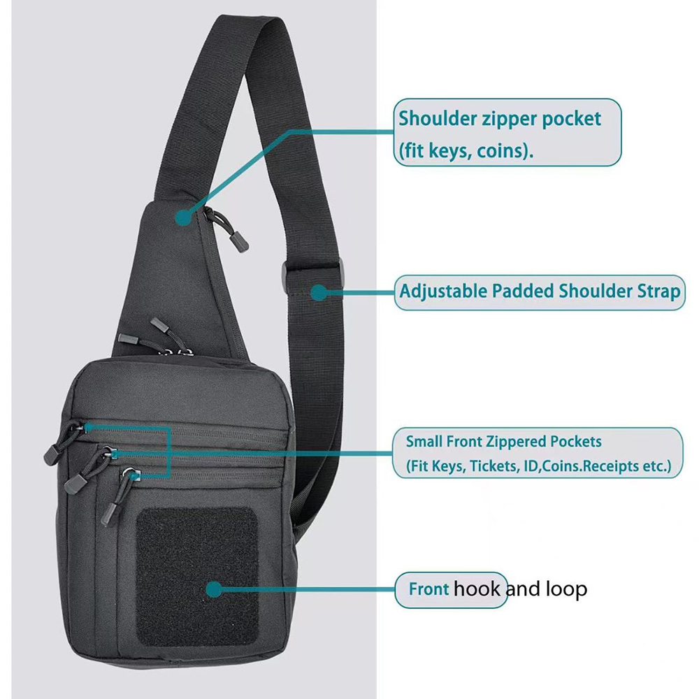 Bag for Men & Women - EDC Shou - Edc Concealed Carry Bag recension och pris