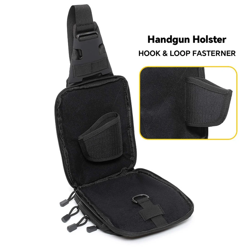 Tactical Sling Bag Concealed C - Edc Concealed Carry Bag recension och pris