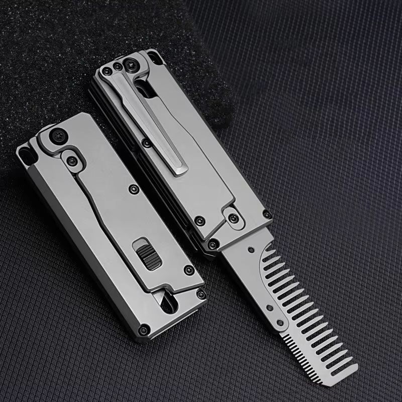 Titanium Alloy Folding Comb Re - Comb Pocket Titanium recension och pris