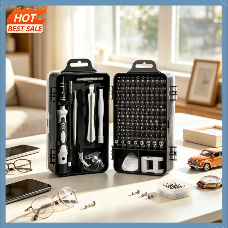 115 in 1 Professional Precisio - Micro Screwdriver Kit recension och pris