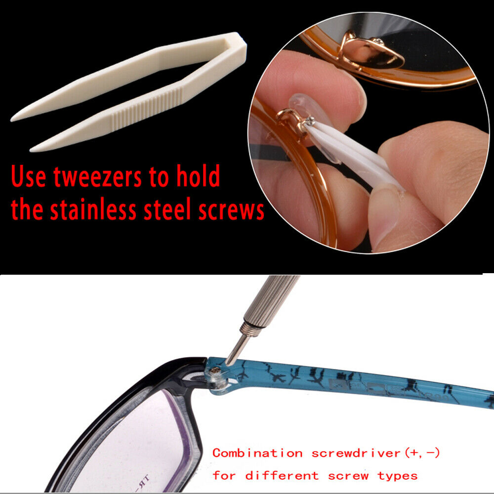 500 Eyeglasses Repair Kit Tool - Micro Screwdriver Kit recension och pris