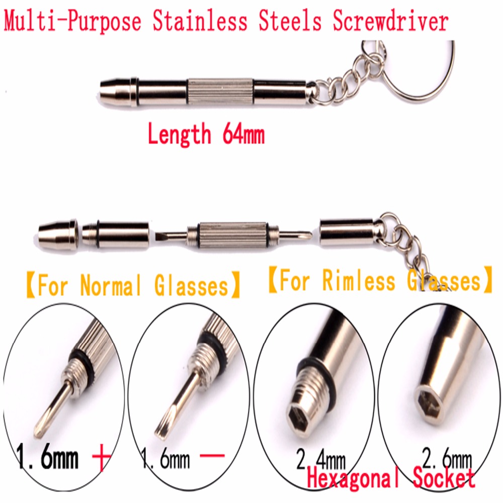 500 Eyeglasses Repair Kit Tool - Micro Screwdriver Kit recension och pris
