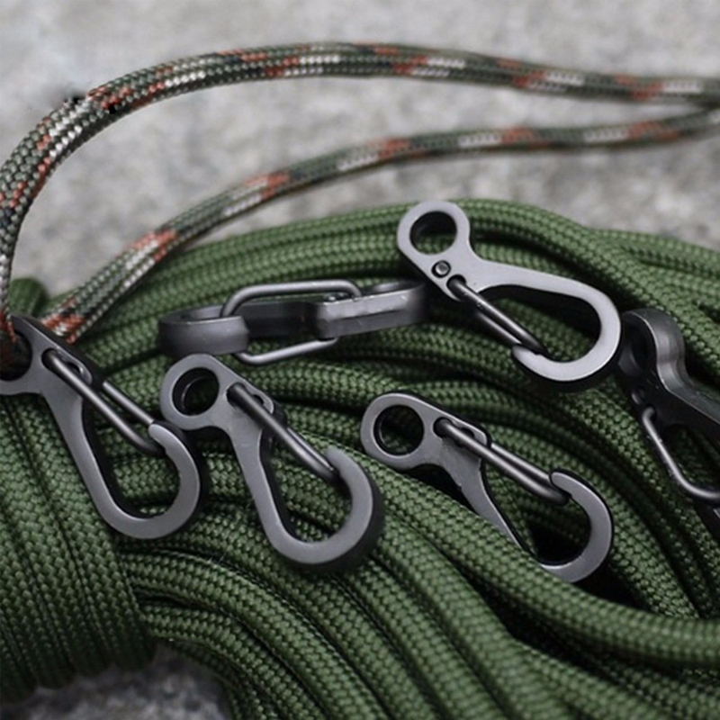 10Pcs/lot Mini Carabiner Parac - Edc Carry Kit recension och pris