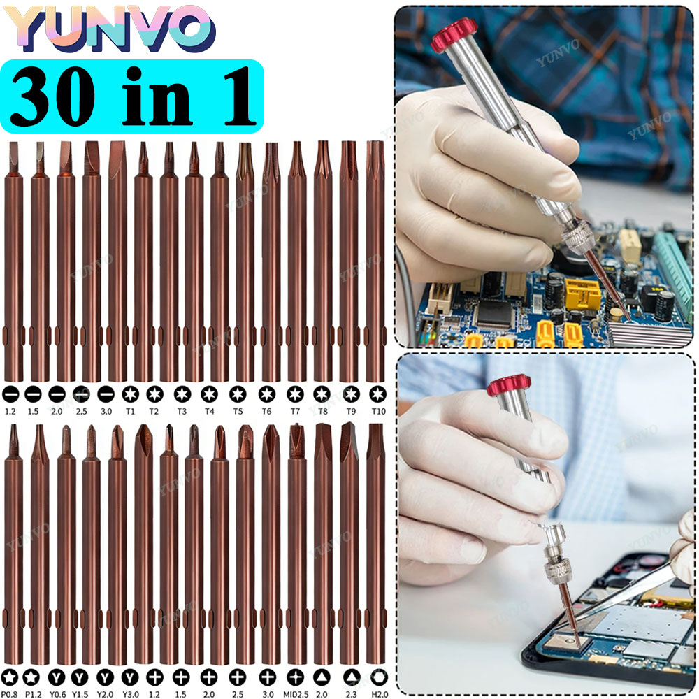 30 in 1 Magnetic Precision Scr - Micro Screwdriver Kit recension och pris