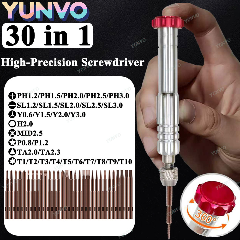 30 in 1 Magnetic Precision Scr - Micro Screwdriver Kit recension och pris