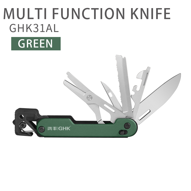 Portable EDC Multi Tool Foldin - Edc Concealed Carry Knife recension och pris