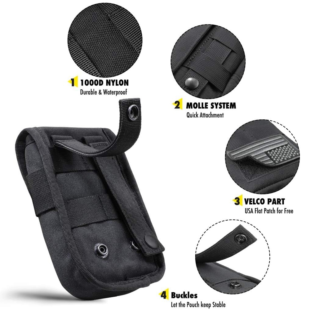 Tactical Phone Pouch Molle,Sma - Edc Carry Holster recension och pris