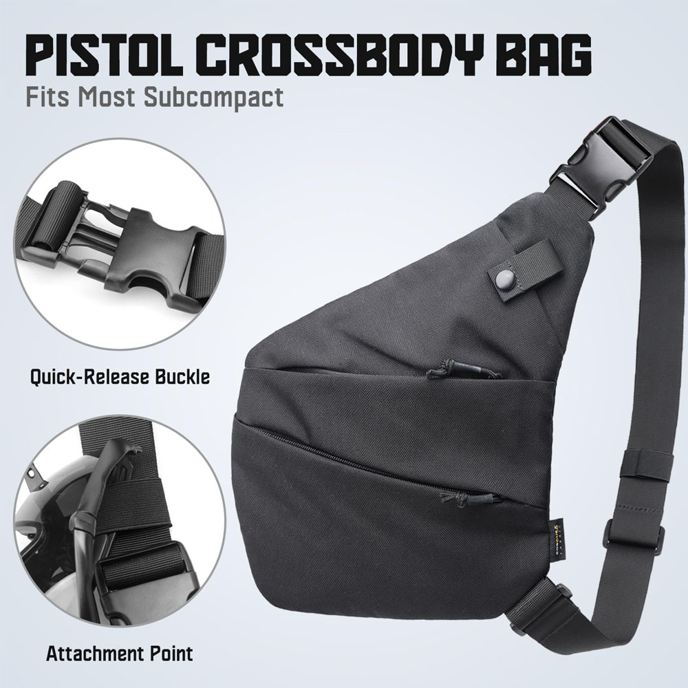 Tactical Concealed Gun Carry B - Edc Concealed Carry Bag recension och pris