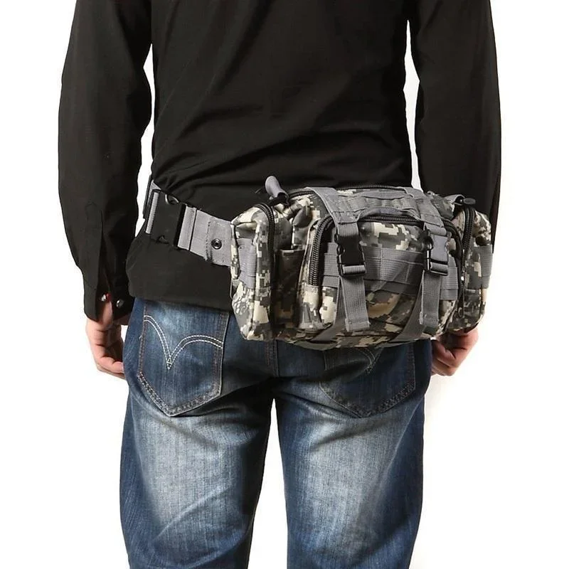 Duffel Waist Bag Molle Waterpr - Edc Carry Fanny Pack recension och pris