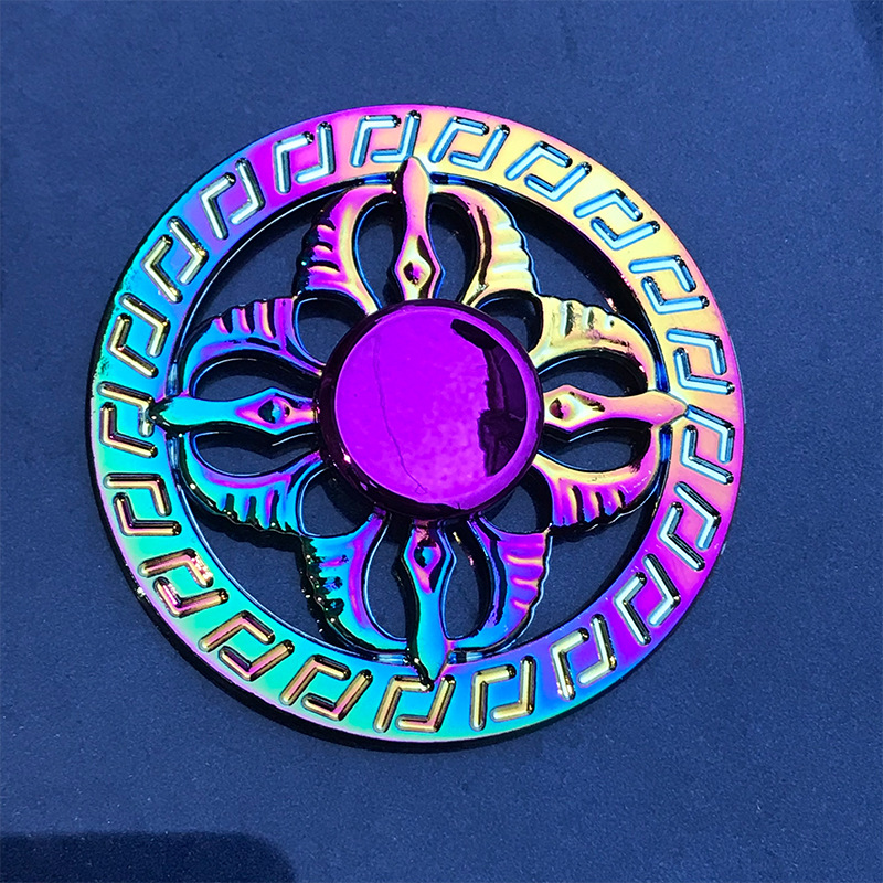 Rainbow Fidget Metal Spinner C - Fidget Spinner Bearing recension och pris