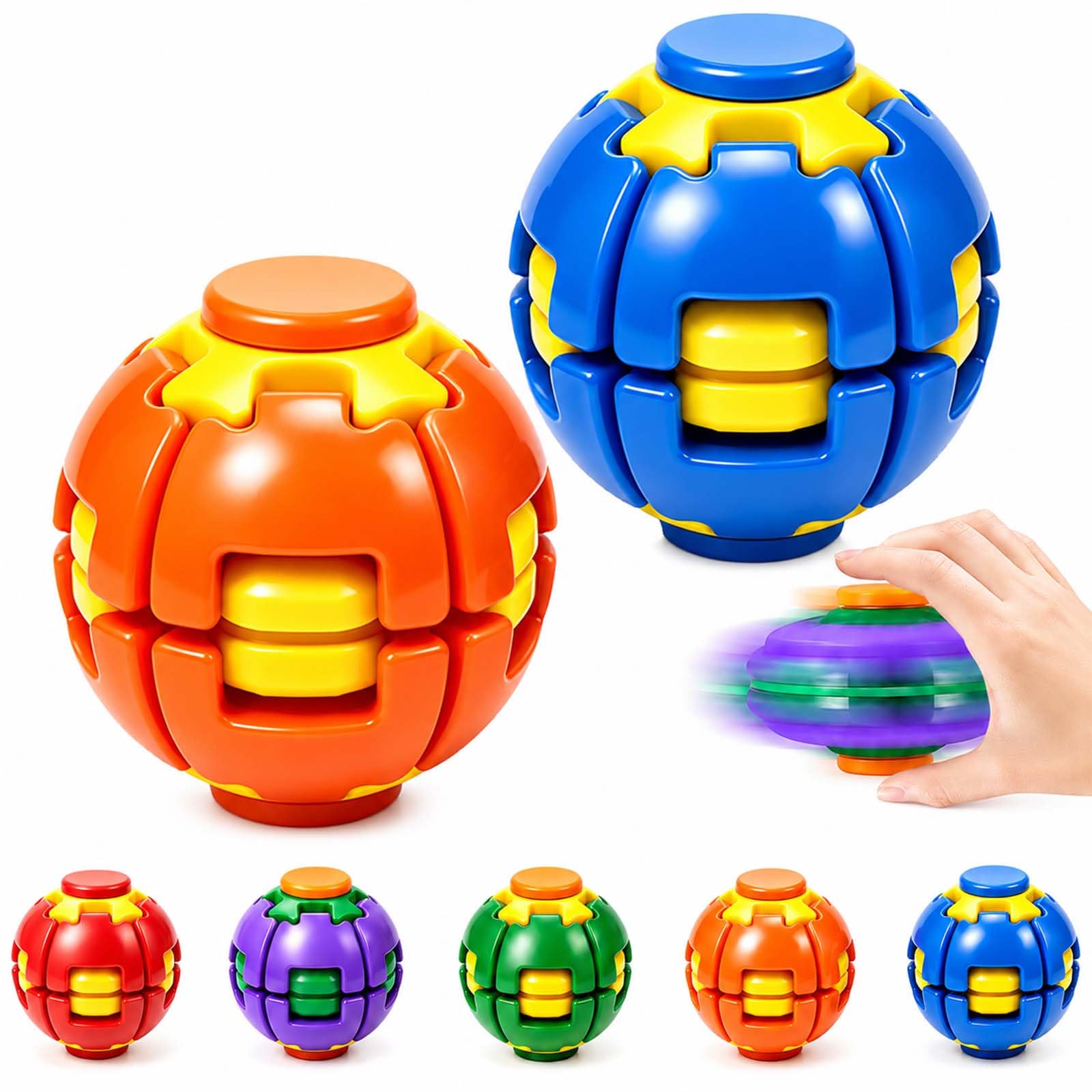 Fidget Spinner Magic Ball Cube - Fidget Spinner Bearing recension och pris