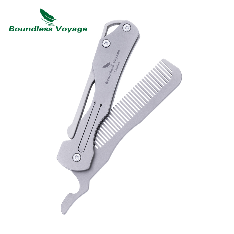 Boundless Voyage Folding Titan - Comb Pocket Titanium recension och pris