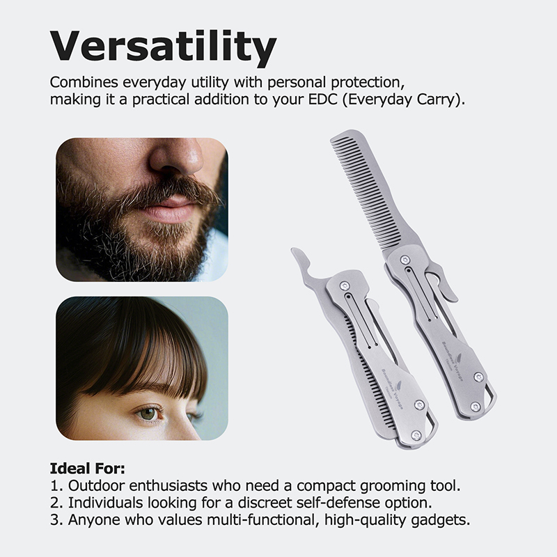 Boundless Voyage Folding Titan - Comb Pocket Titanium recension och pris