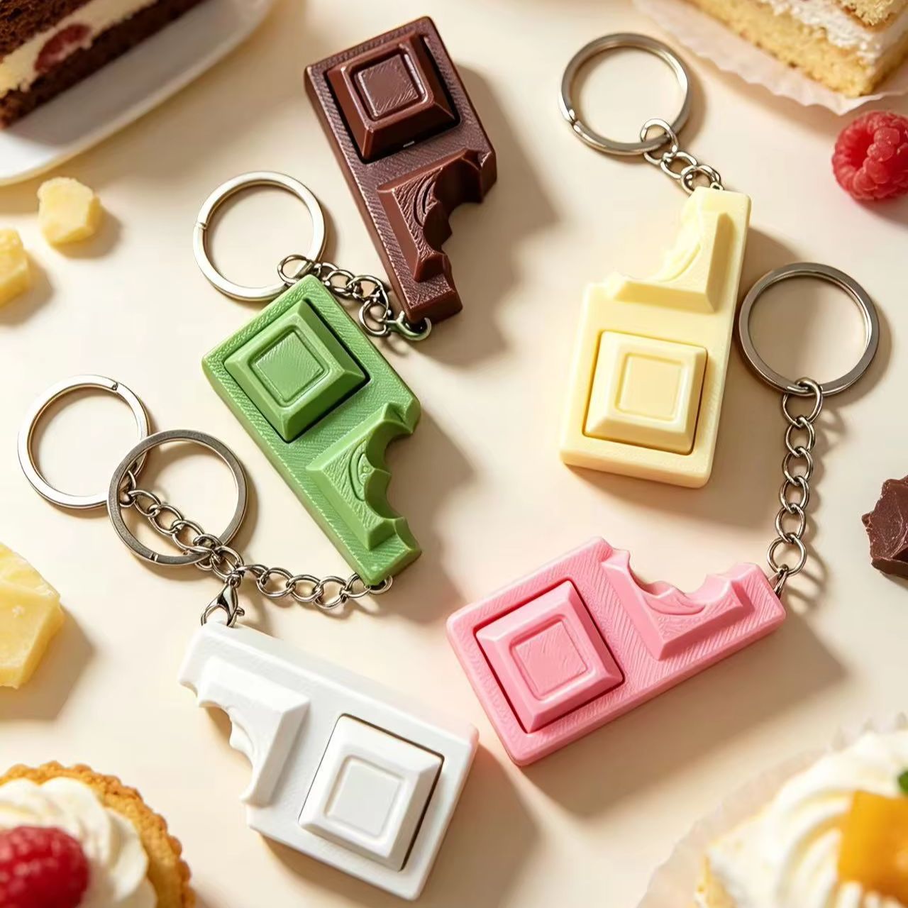 3D Simulated Chocolate Keyboar - Edc Deep Carry recension och pris
