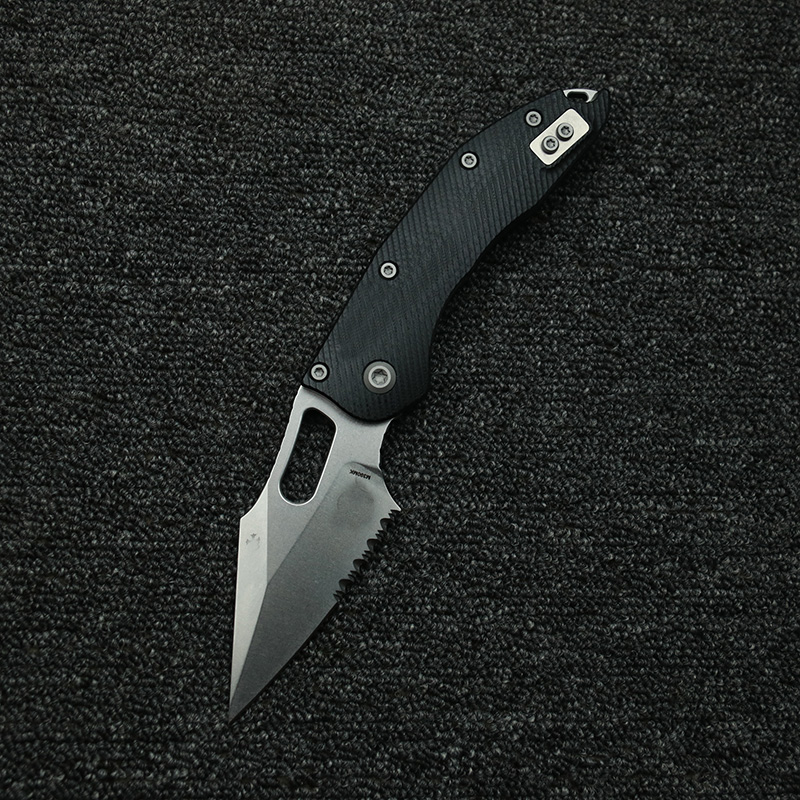 LEMIFSHE  Manual Stitch Textur - Edc Carry Pocket Knife recension och pris