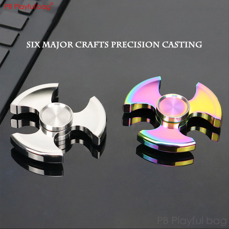 Fingertip Gyro Stainless steel - Fidget Spinner Bearing recension och pris