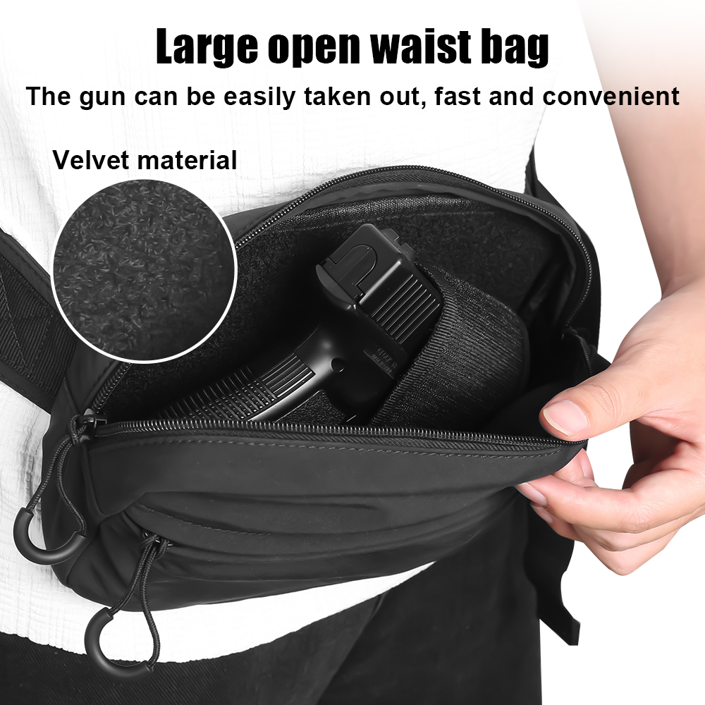 Tactical Crossbody Bag Pistol  - Edc Concealed Carry Bag recension och pris