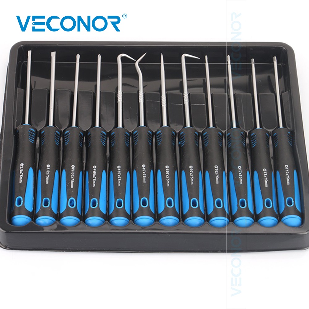 12PCS Hook Oil Seal Fuel Seal  - Micro Screwdriver Kit recension och pris