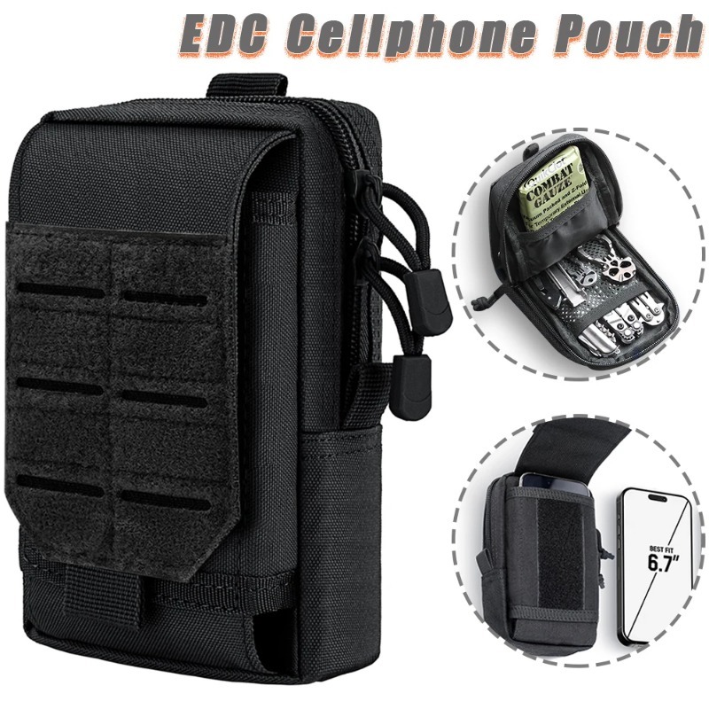 Tactical MOLLE EDC Utility Wai - Edc Carry Holster recension och pris