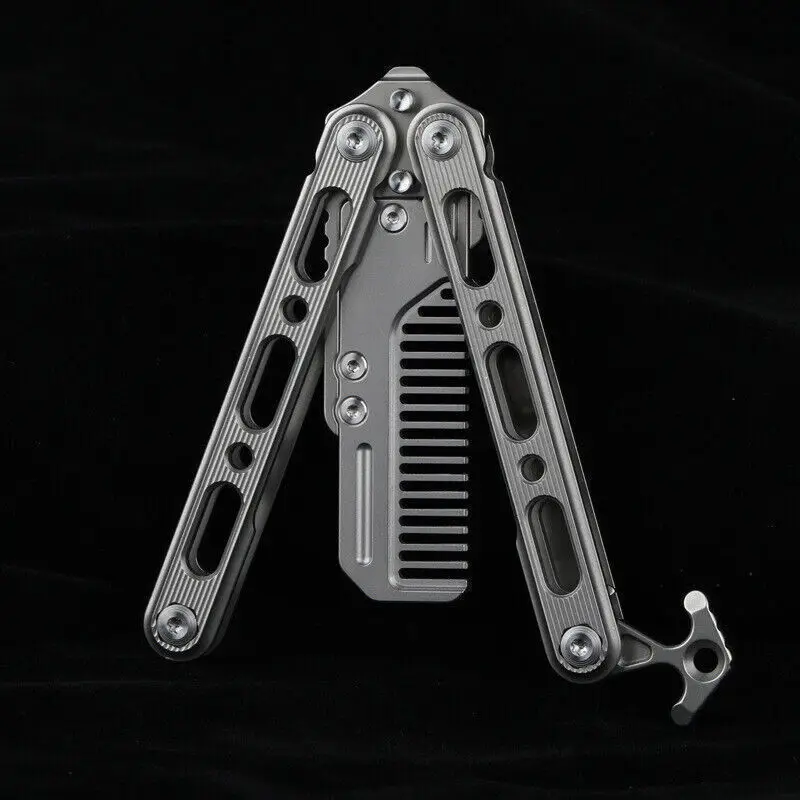 FEGVE EDC Titanium Alloy Comb  - Comb Pocket Titanium recension och pris