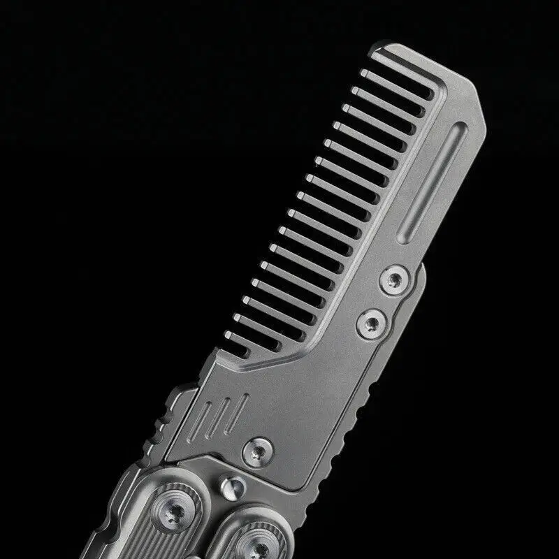 FEGVE EDC Titanium Alloy Comb  - Comb Pocket Titanium recension och pris