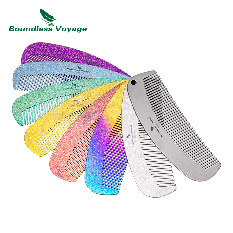 Boundless Voyage Titanium Hair - Comb Pocket Titanium recension och pris