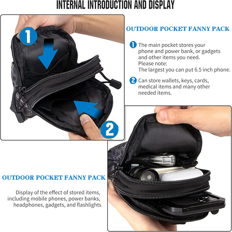 Universal EDC Tactical Molle P - Edc Carry Holster recension och pris