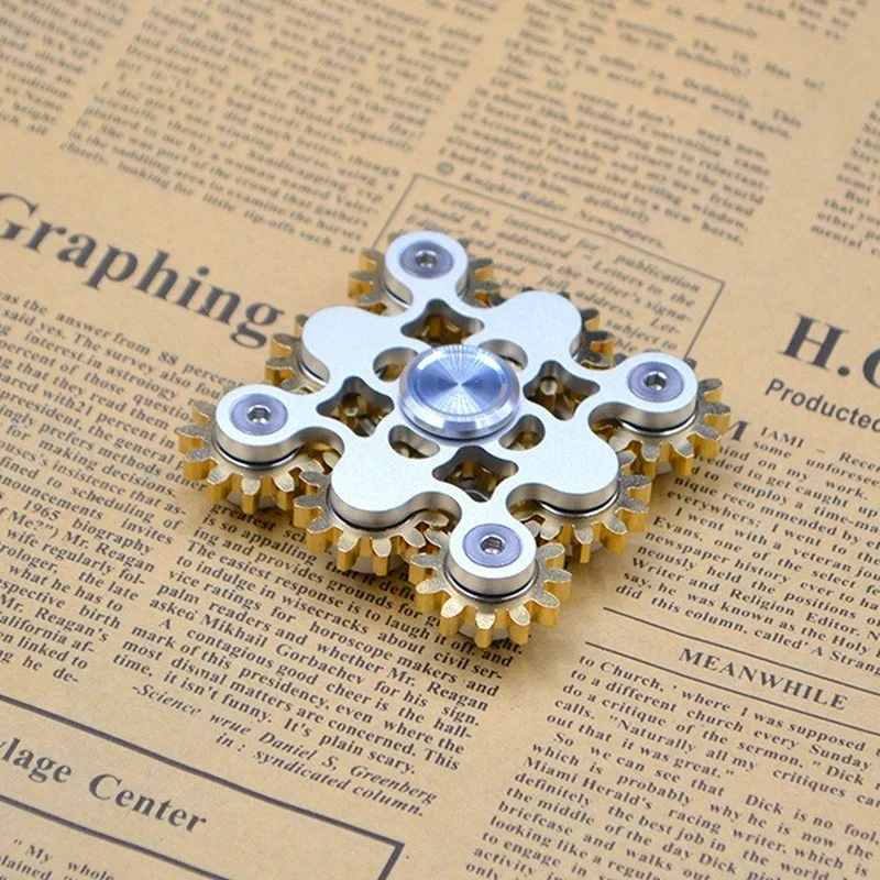 9 Gears Hand Spinner High Qual - Fidget Spinner Bearing recension och pris